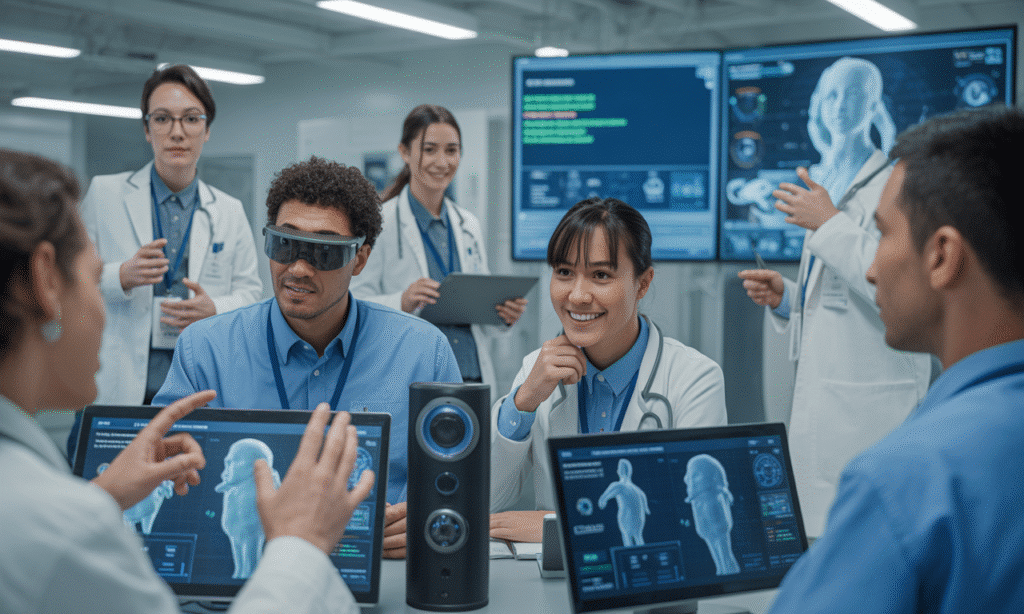 découvrez pourquoi la formation des médecins à l'intelligence artificielle est essentielle dans le secteur de la santé. cette initiative vise à intégrer les nouvelles technologies pour améliorer les pratiques médicales, optimiser les diagnostics et offrir des soins de qualité. adaptez-vous aux défis futurs avec une meilleure compréhension de l'ia.