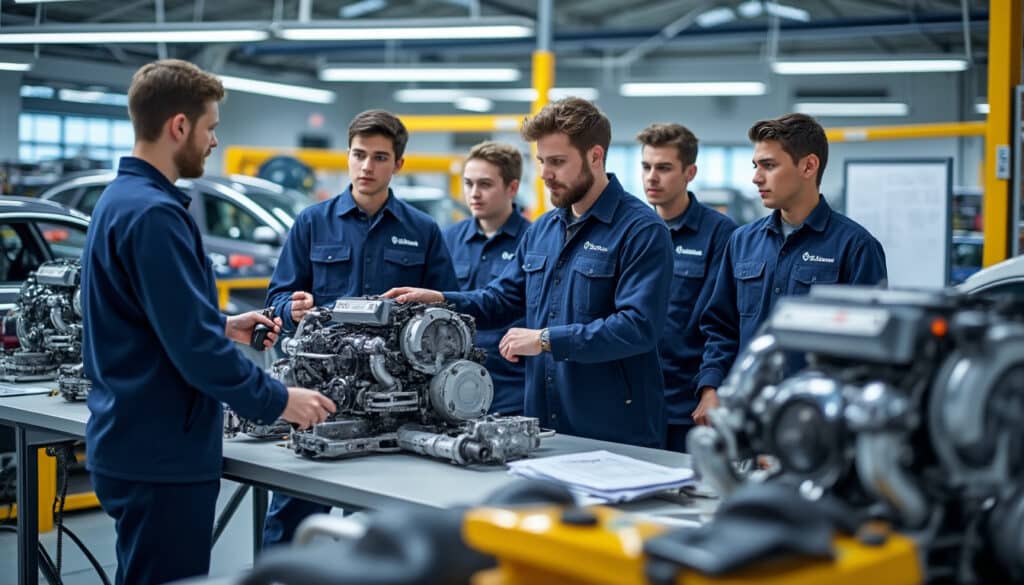découvrez comment le partenariat entre les lycées professionnels et renault renouvelle la formation industrielle en favorisant l'apprentissage pratique directement sur le terrain.