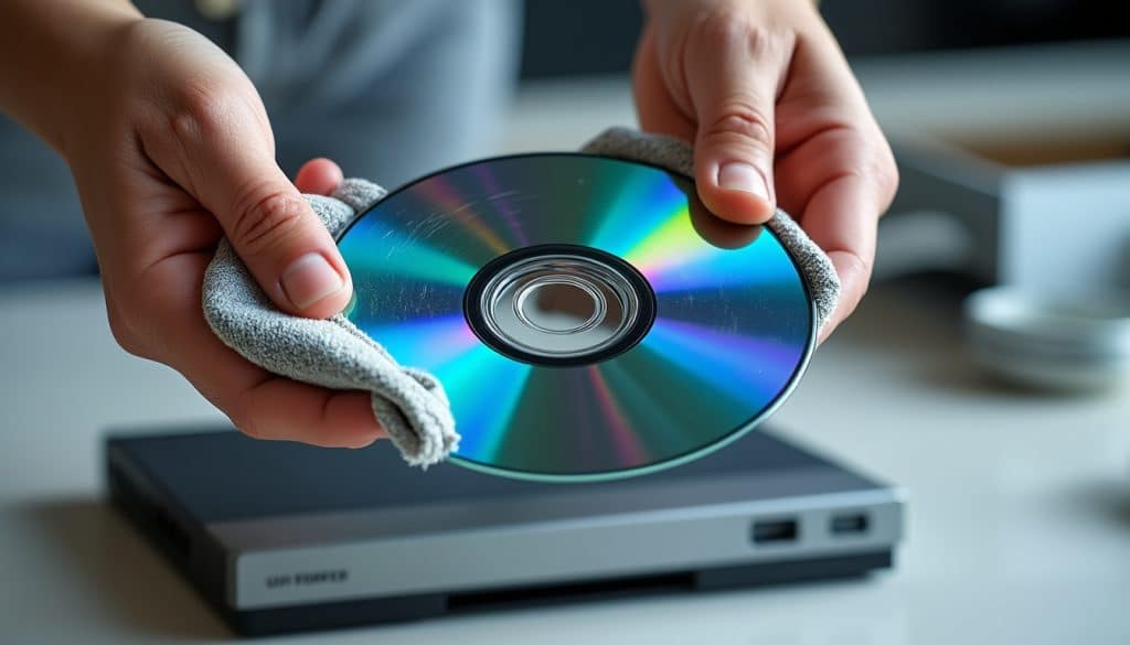 dvd rayé ou illisible ? découvrez les gestes simples pour nettoyer le disque, limiter les dégâts et tenter de récupérer vos données.